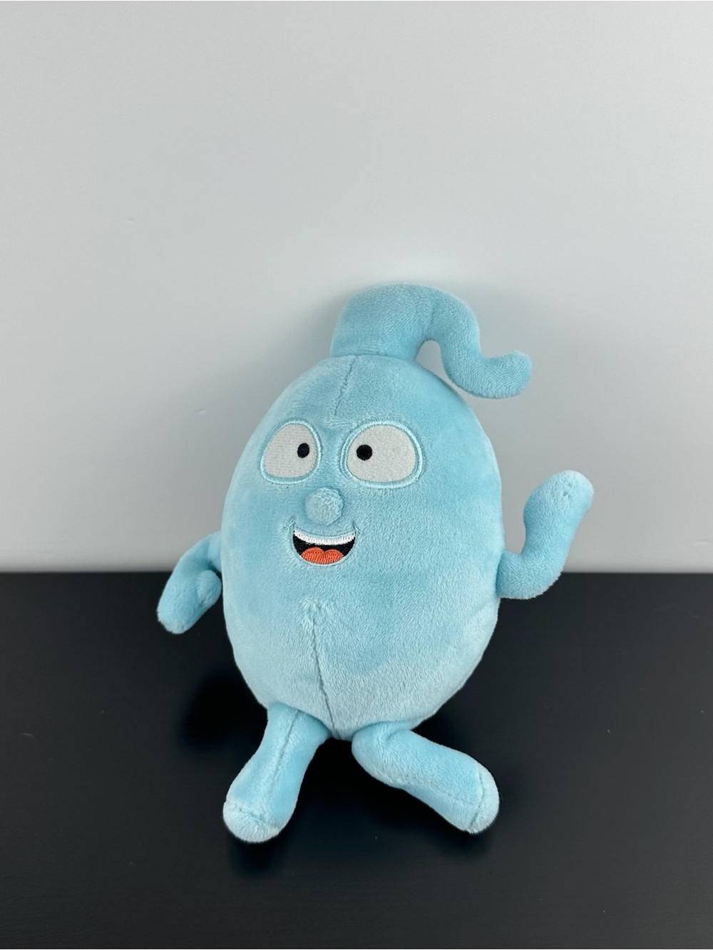 Disney Vampirina Demi Blue Ghost Plush Stuffed Beanie Doll 8” No Bow